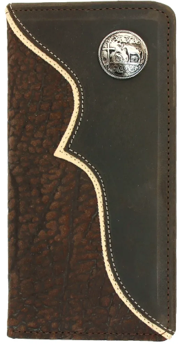 W-105 - Rockin Leather Rodeo Wallet - Cowboy Prayer